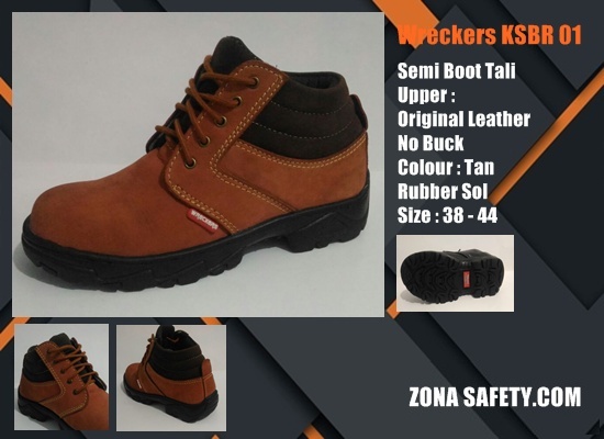 Sepatu Safety SNI Semi Boot Tali KS726C