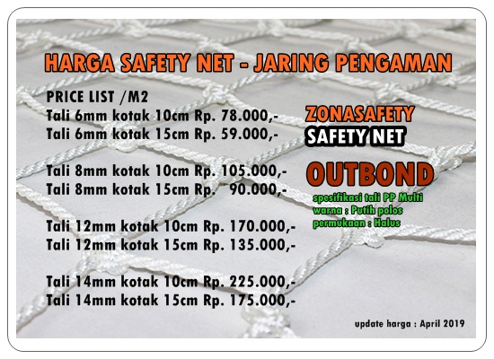 Harga Safety Net Jaring Outbond