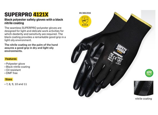 Jogger Safety Glove Superpro 4121X
