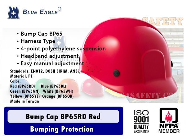 Bump Cap BP65RD Red
